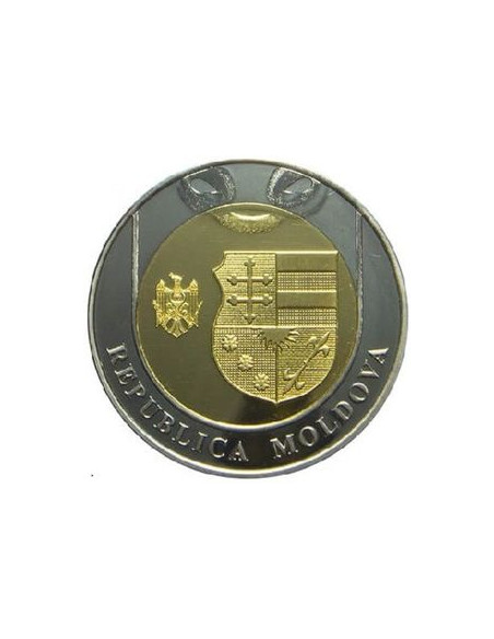 Awers monety Mołdawia 10 Lejów 2018