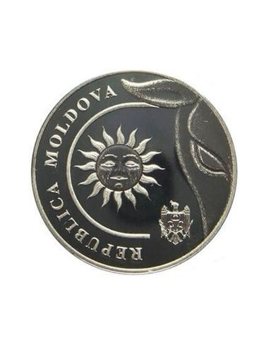 Awers monety Mołdawia 2 Lej 2018