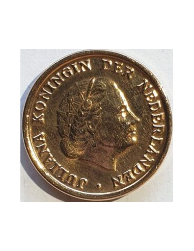 Awers monety Holandia 1 Cent 1975