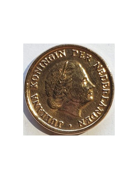 Awers monety Holandia 1 Cent 1975