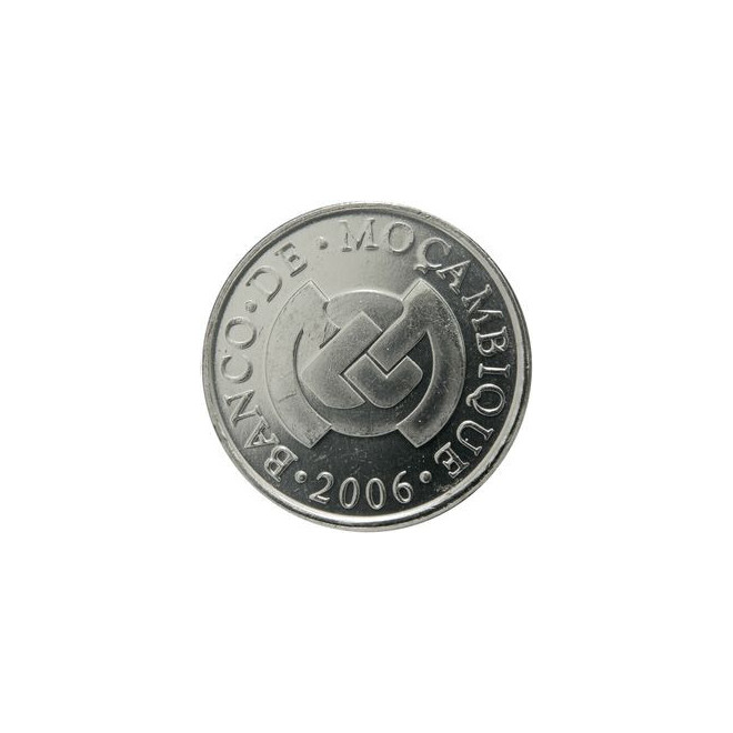 Awers monety Mozambik 2 Metical 2006