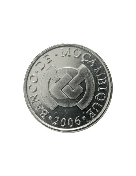 Awers monety Mozambik 2 Metical 2006