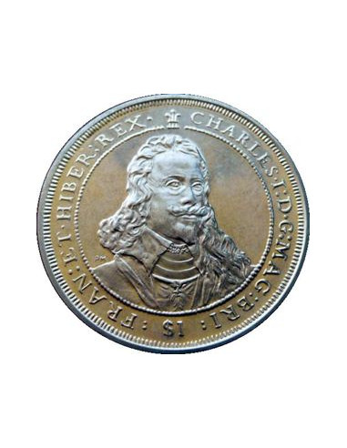 Awers monety 1 Dolar 2008 Król Karol I