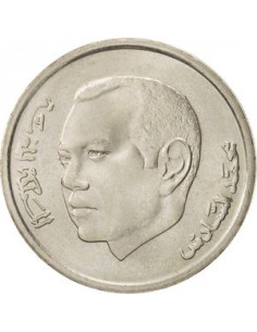 Awers monety Maroko 1 Dirham 2002