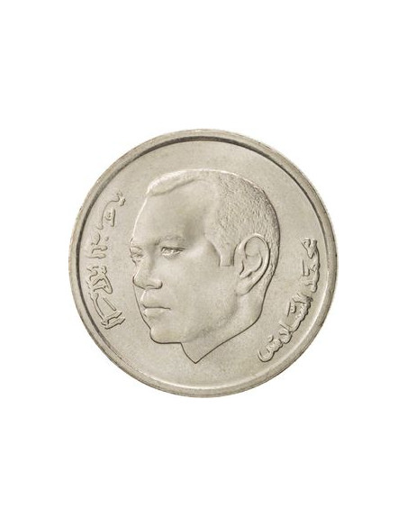 Awers monety Maroko 1 Dirham 2002