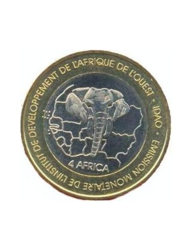 Awers monety Togo 6 000 Franków 2003