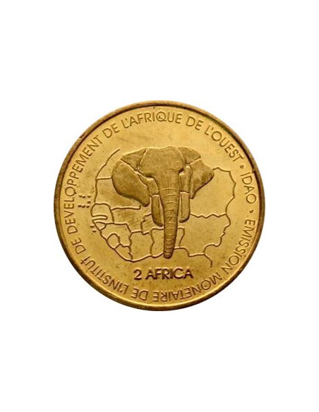 Rewers monety Senegal 3 000 Franków 2003