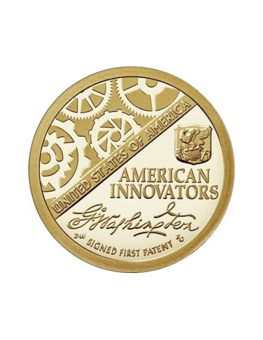 Awers monety USA 1 Dolar 2018 Amerykańska moneta wprowadzająca do innowacji
