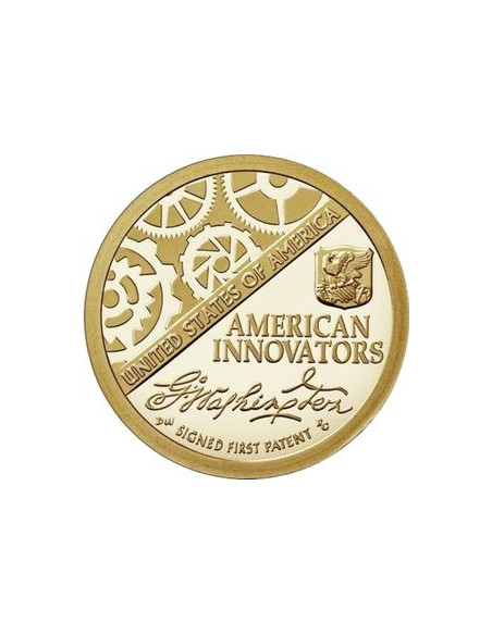 Awers monety USA 1 Dolar 2018 Amerykańska moneta wprowadzająca do innowacji