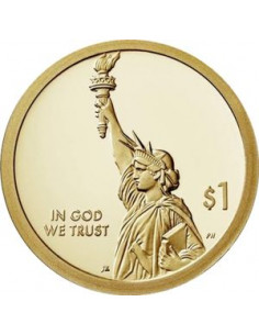 Awers monety USA 1 Dolar 2018 Amerykańska moneta wprowadzająca do innowacji 2