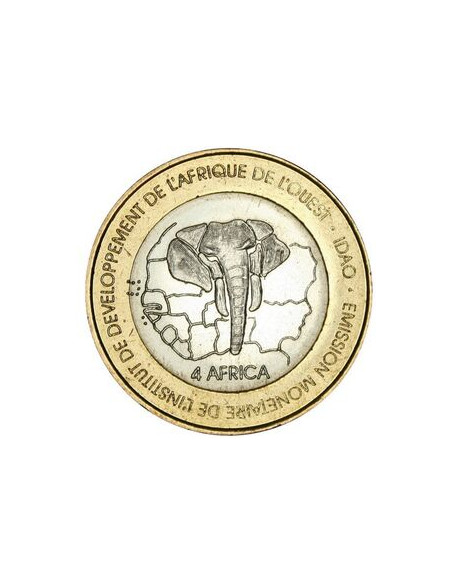 Rewers monety Burkina Faso 6 000 Franków 2003