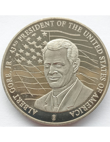 Awers monety Liberia 10 Dolarów 2000