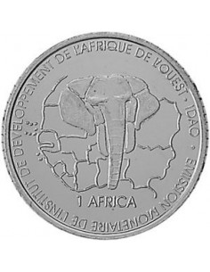 Awers monety Wybrzeże Kości Słoniowej 150 CFA Franków 2003 2