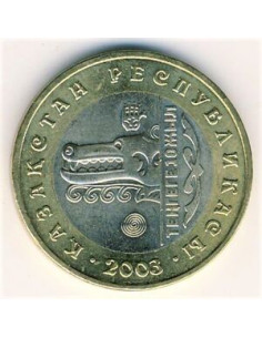 Awers monety Kazachstan 100 Tenge 2003