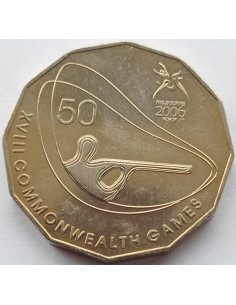 Awers monety Australia 50 Centów 2006 Strzelanie