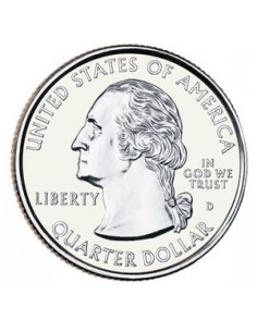 Awers monety USA 25 centów / ćwiartka 2000 Karolina Południowa 2