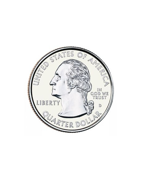 Rewers monety USA 25 centów / ćwiartka 2000 Karolina Południowa