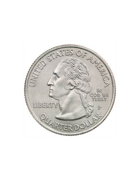 Rewers monety USA 25 centów / ćwiartka 2001 Karolina Północna