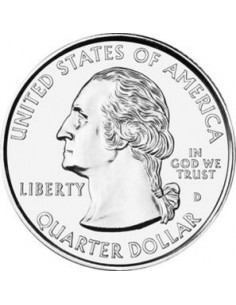 Awers monety USA 25 centów / ćwiartka 2001  Vermont 2