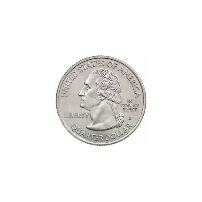 Rewers monety USA 25 centów / ćwiartka 2003 Maine