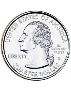 Awers monety USA 25 centów / ćwiartka 2011 Chickasaw Oklahoma 2