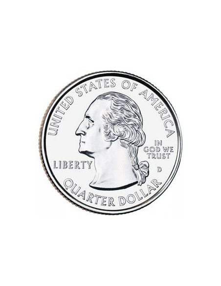 Rewers monety USA 25 centów / ćwiartka 2011 Chickasaw Oklahoma