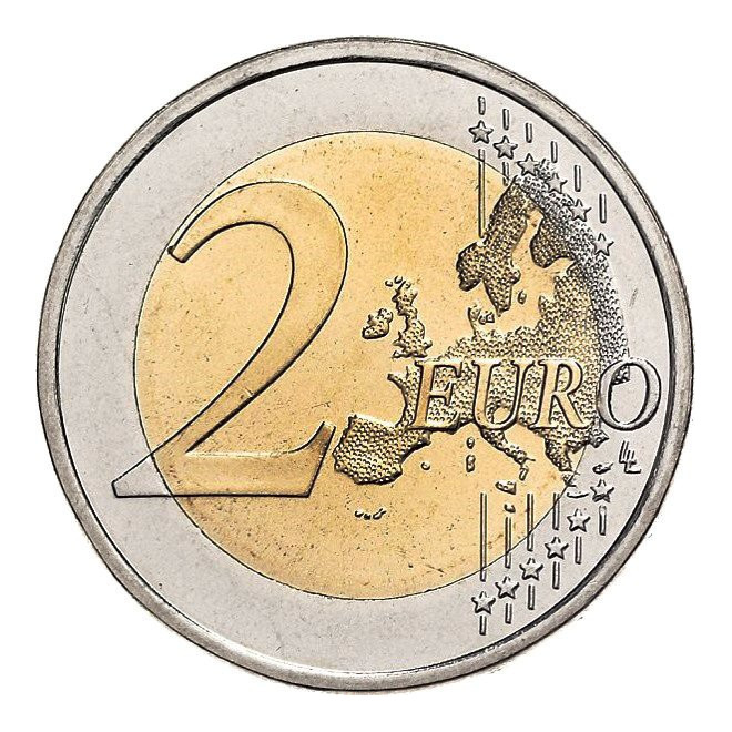 Rewers monety Austria 2 euro 2007 50lecie Traktatu Rzymskiego Austria