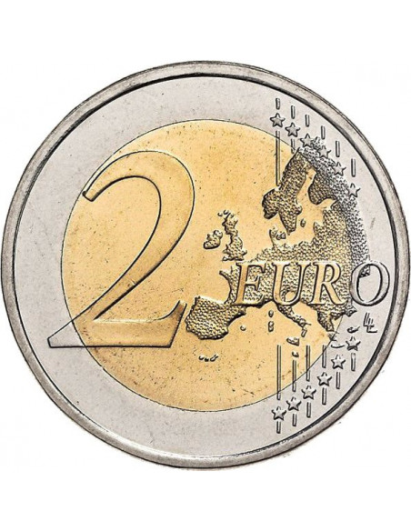 Rewers monety Austria 2 euro 2007 50lecie Traktatu Rzymskiego Austria