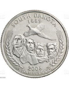Awers monety 25 centów / ćwiartka 2006 Dakota Południowa