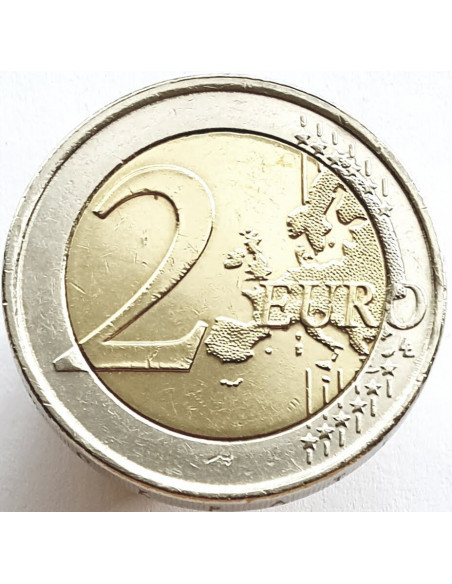Rewers monety Austria 2 euro 2005 50lecie Austriackiego traktatu państwowego