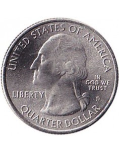 Awers monety 25 centów / ćwiartka 2013 Narodowy Las White Mountain 2