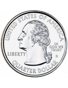 Awers monety 25 centów / ćwiartka 2013 Mount Rushmore 2