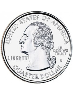 Awers monety 25 centów / ćwiartka 2014 Park Narodowy Shenandoah 2