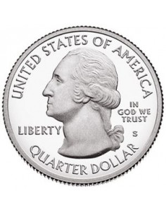 Awers monety 25 centów / ćwiartka 2017 Effigy Mounds 2