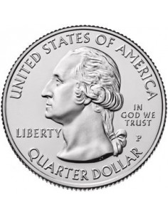 Awers monety 25 centów / ćwiartka 2017 Narodowe miejsce pamięci Fredericka Douglassa 2
