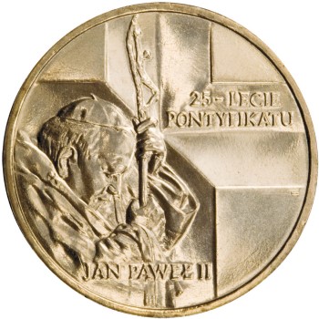 2 zł 2003 - Jan Paweł II – 25-lecie pontyfikatu