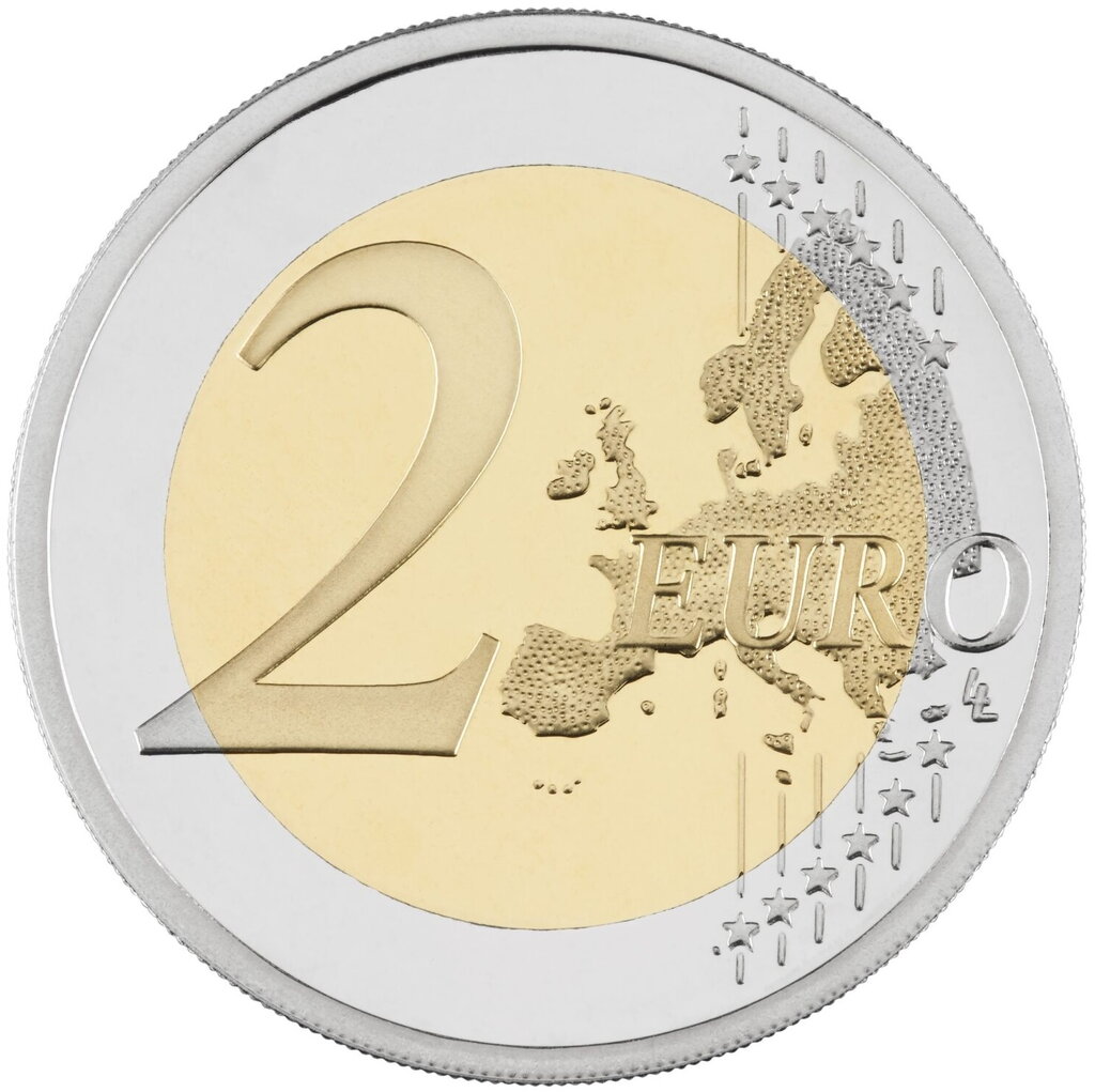 Rewers monety 2 euro